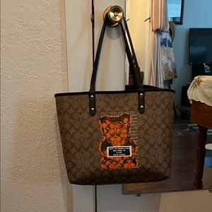 Coach Black Tote Bag